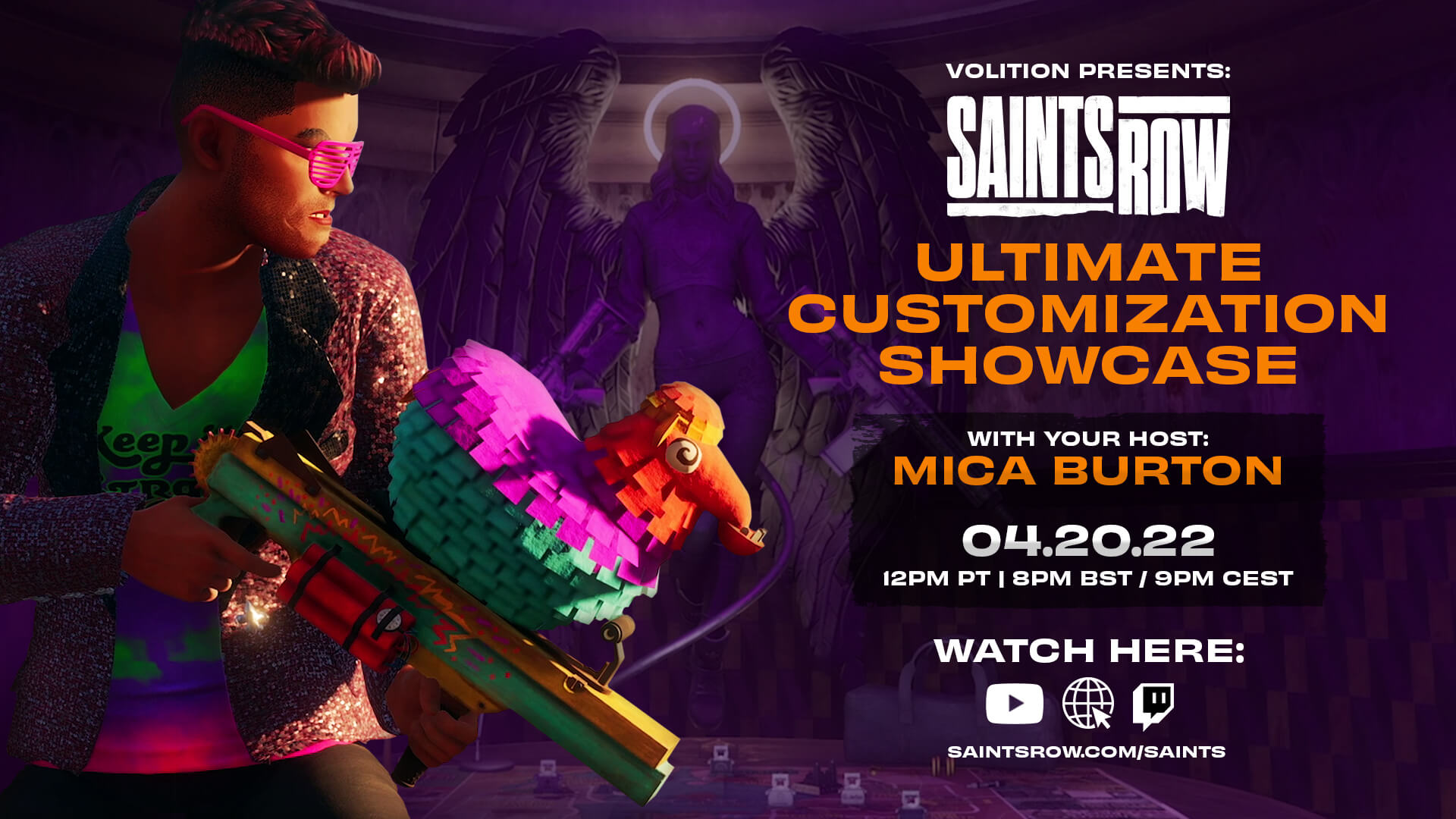 New Saints Row trailer shows extent of the game's customisation options